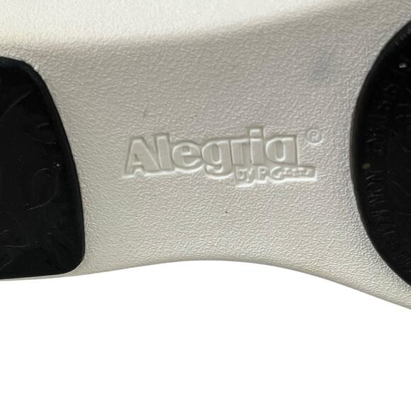 Alegria by PG-Lite QIN-601 Slip On Shoe 38 US 8-8.5 M Black Napa Leather Comfort - Picture 15 of 15